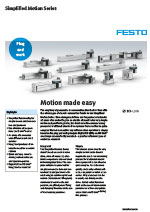 Flyer Festo Simplified Motion Series (E)