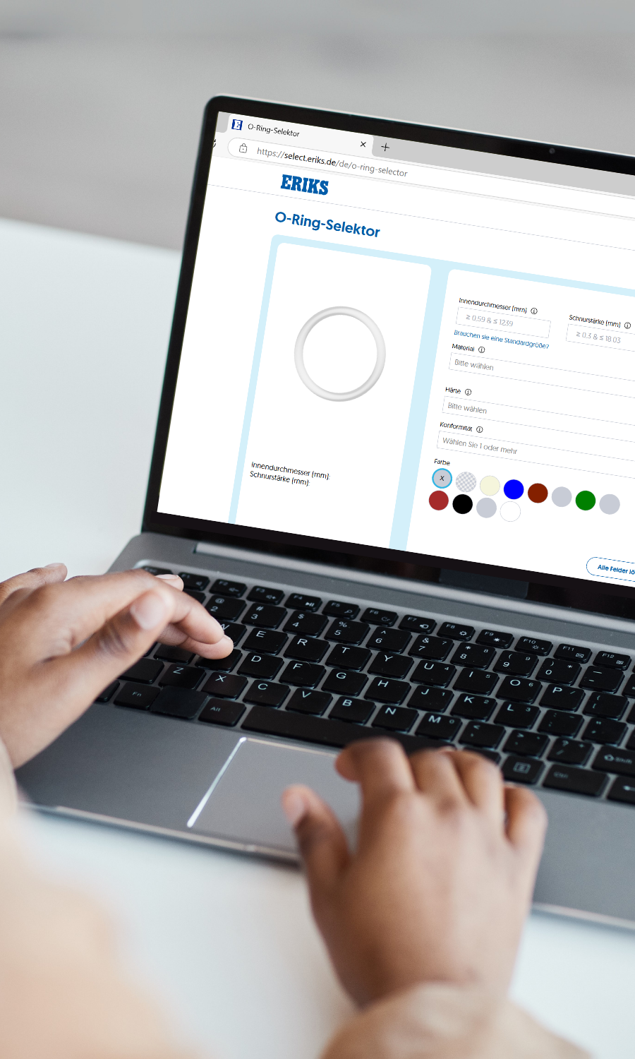 o-ring selector online