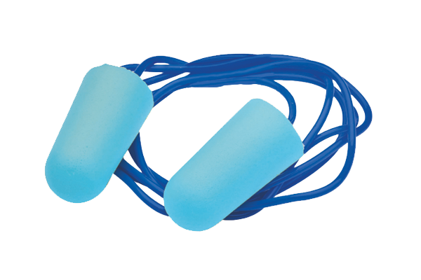 Gehörschutz: Metalldetektierbare Ohrstöpsel blau