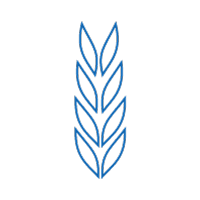 #better4food blaues Icon Ähre