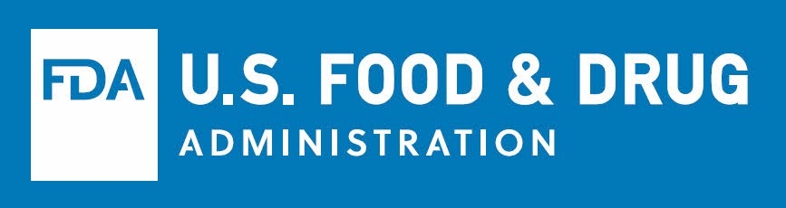U.S. Food and Drug Adminstration blaues Logo