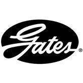 Gates schwarz weisses Logo