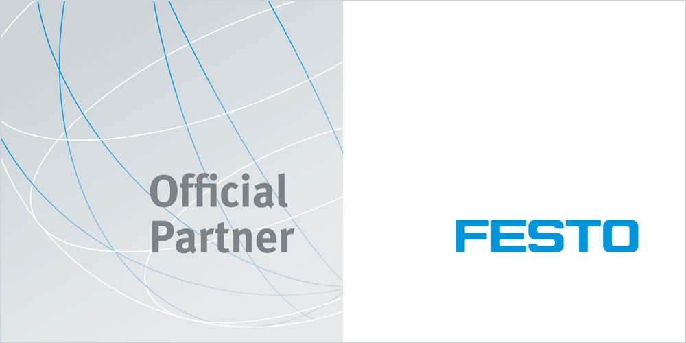 Logo des Festo Official Partner Excellence Programms