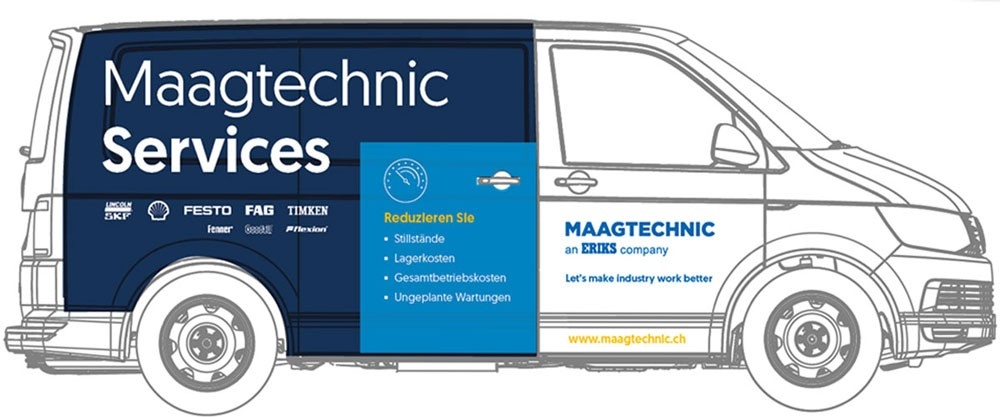 Servicebus für Condition Monitoring Mit intelligenter Wartung Kosten sparen: Unser vor Ort Service für Sie.