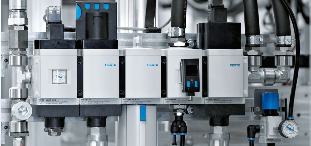 Energiesparen mit Pneumatik von Festo