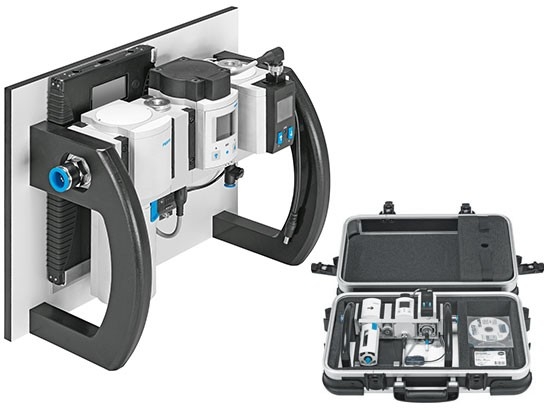 Festo Air Flow Analyser (Boîte de mesure du débit) Festo Air Flow Analyser (boîte de mesure du débit) Appareil présenté individuellement et dans une mallette de transport