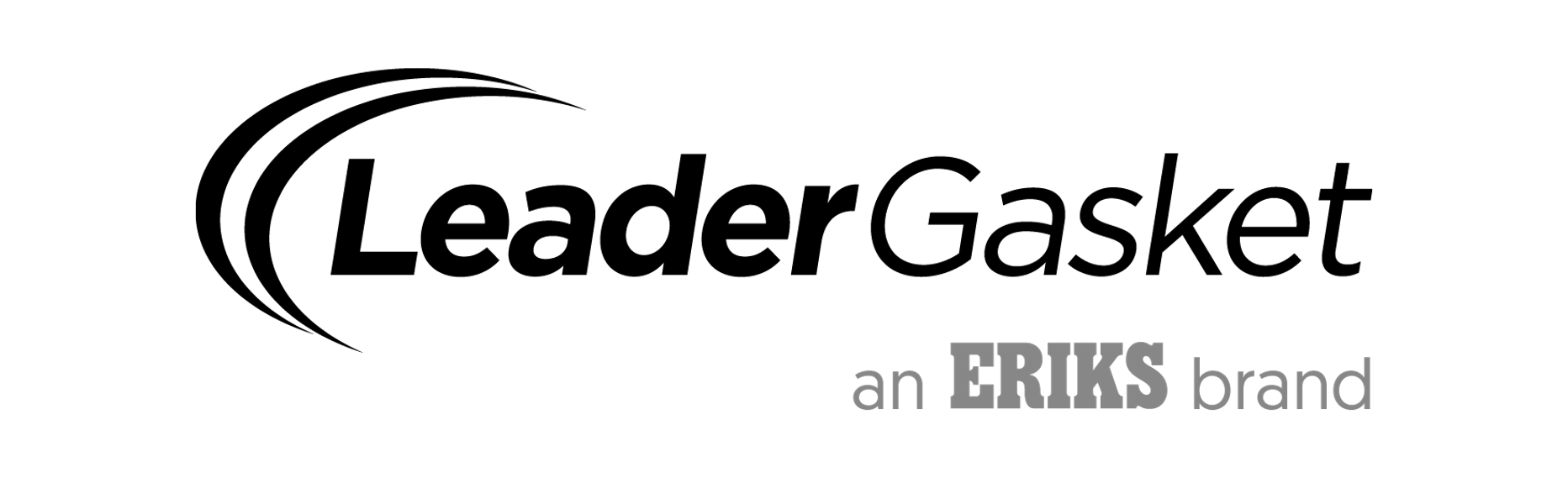 LeaderGasket LeaderGasket an ERIKS brand logo noir