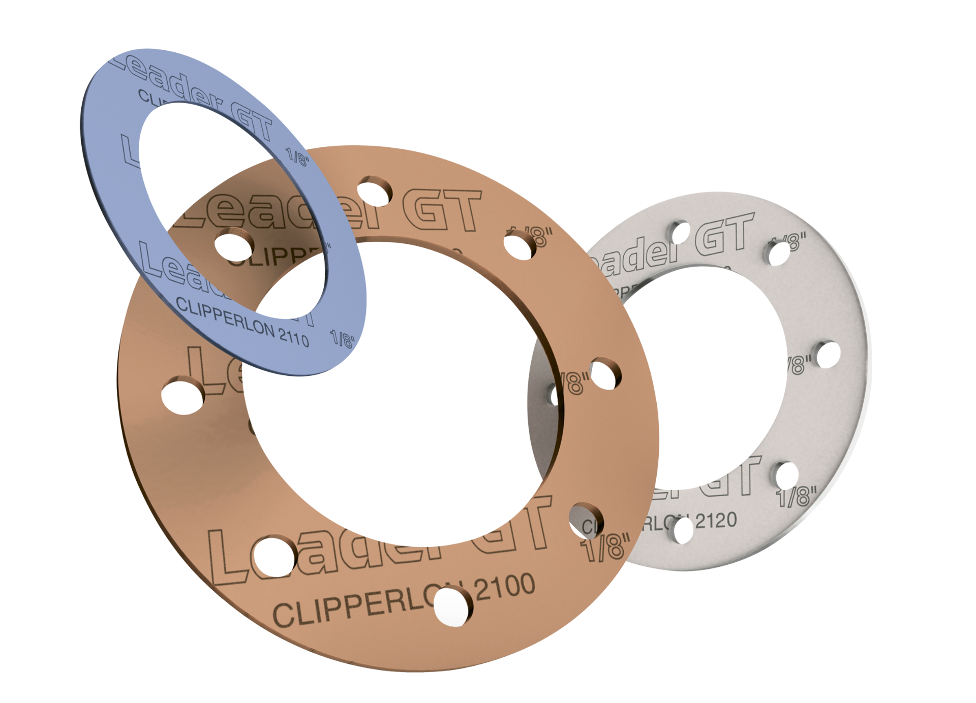 LeaderGasket Clipperlon Trois variantes de joint LeaderGasket Clipperlon