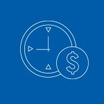 Icon Kosten-/Zeitdruck