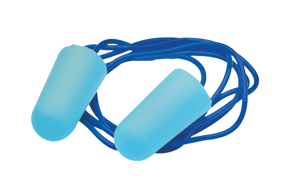Gehörschutz: Metalldetektierbare Ohrstöpsel blau