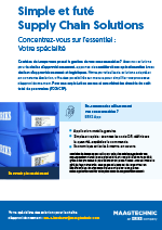 dépliant solutions chaîne logistique