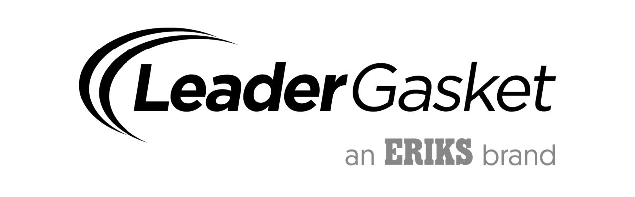 LeaderGasket an ERIKS brand logo noir